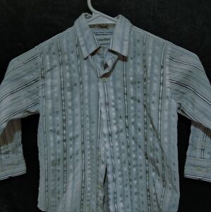 Calvin Klein Kids Striped Button-Down Shirt
